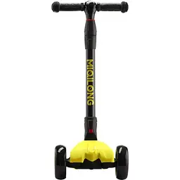 Самокат Miqilong Fargo триколісний жовтий (FARGO-135-YELLOW) - мініатюра 8