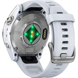 Смарт-годинник Garmin Epix Pro [Gen 2] Standard Edition 42mm Silver with Whitestone Band [010-02802-00] [86539] - мініатюра 5