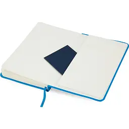 Книга записна Axent Partner A6- в клітинку 96 аркушів блакитна (8301-07-A) - мініатюра 6