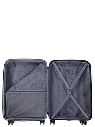 Валіза середня M поліпропілен Worldline Airtex 282 74л 64×41×26см Рожеве золото - мініатюра 11