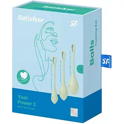 Набір йоні бусин Satisfyer Yoni Power 2 Салатовий - мініатюра 5