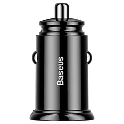 Автомобільний зарядний пристрій Baseus Circular Plastic A+A PPS 2USB 5A CCALL-YD01