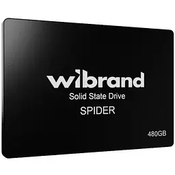 Твердотільний накопичувач SSD Wibrand 480Gb, Spider, SATA3, 2.5", 3D TLC, 550/460 МБ/с teh0019798