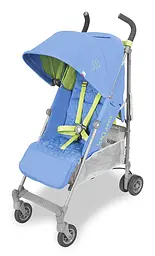 Коляска-тростина Maclaren Quest Marina Limeadea блакитна (WD1G040582) - мініатюра 2