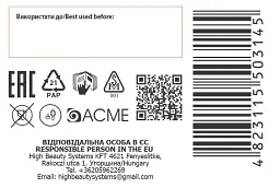 Стійка крем-фарба для волосся Acme Color Avena Naturals 9.65 яскравий опал - мініатюра 3