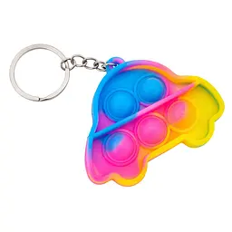 Дитячий антистрес-брелок Pop It міні Авто AA3641-7 силікон, 6,3 х4, 3х1 см
