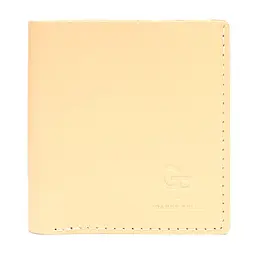 Портмоне Lettera з монетницею, бежевий. GRANDE PELLE 10х10х2.5 см acs0032106