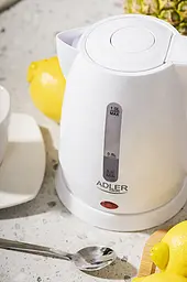 Електрочайник Adler AD 1272 white 1 л - мініатюра 6