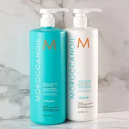 Шампунь та кондиціонер для об’єму волосся Moroccanoil Extra Volume по 1 л - мініатюра 1