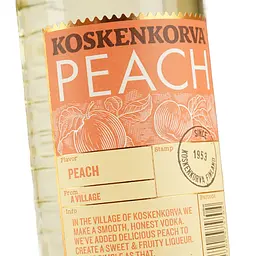 Лікер Koskenkorva Peach 20% 0.7 л - мініатюра 5