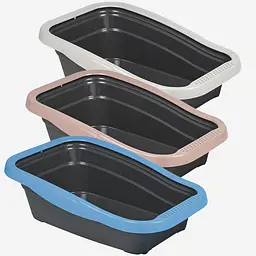 Туалет з рамкою для котів MPS Nella без килимка, 58×37,5×18 см