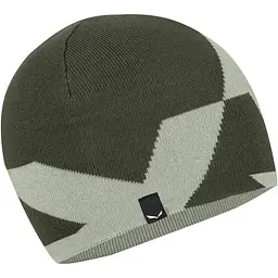Шапка Salewa Pure Reversible AM Beanie Оливковий (1054-013.012.0844)