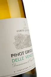 Вино Tenuta di Corte Giacobbe Pinot Grigio delle Venezie DOC біле сухе 0,75 л - мініатюра 3