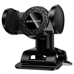 Автотримач Borofone BH142 Support pull clip (center console) Black - мініатюра 3
