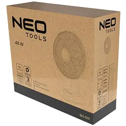 Вентилятор настільний Neo Tools 40 см білий (90-011) - мініатюра 7