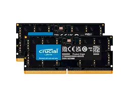 Пам'ять для ноутбуків Crucial SO-DIMM DDR5 5600MHz 128GB Kit 2x64GB (CT2K64G56C46S5)
