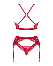 Obsessive Lacelove cupless 3-pcs Set M/L - мініатюра 4