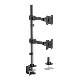 Настільне кріплення для двох моніторів OfficePro 17-49" Black (MA122B)