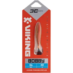 Бокоплав Viking Fishing Bobby 56mm 22.0g #08 Candle Flame - мініатюра 2