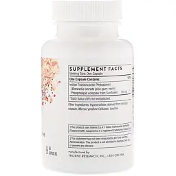 Босвелія Thorne Research Boswellia Phytosome 60 капсул - мініатюра 2