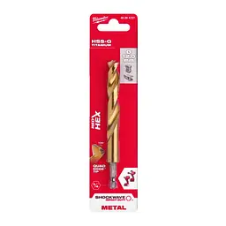 Свердло по металу RedHEX SHOCKWAVE HSS-G TiN MILWAUKEE, діаметр 12,0х127х82мм