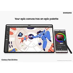 Планшет Samsung Galaxy S8 Plus 12.4 8/128GB 5G Silver (SM-X806BZSA) - мініатюра 2