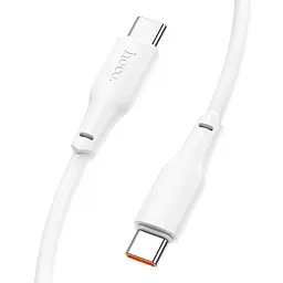 Кабель HOCO X93 Force fast charging data cable Type-C to Type-C 100W 2 метри білий - мініатюра 7
