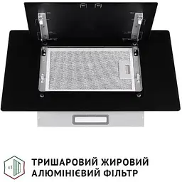 Витяжка похила Perfelli DN 6142 BL LED - мініатюра 5
