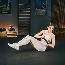 Гантелі для фітнесу неопренові TREX Sport TX-030VD 2x3кг - мініатюра 6