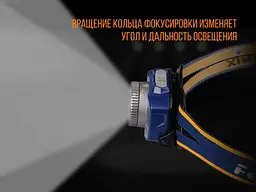Ліхтар налобний Fenix ​​HL40R синій - мініатюра 12
