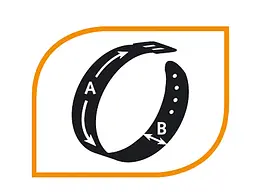 Нашийник для собак Ferplast Daytona Fantasy C20/43 нейлон зелений 2х35-43 см 75232201 - мініатюра 2