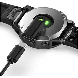 Перехідник DK CDK для Garmin Vivoactive 4 Type-C / USB-C (014445) (black) - мініатюра 6