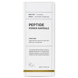 Сироватка для обличчя з пептидним комплексом Beauty of Majesty BOM Peptide Power Ampoule 30 мл - мініатюра 3