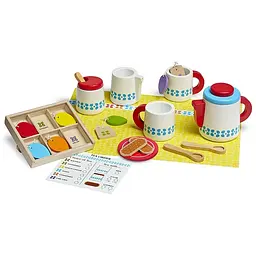Набір Melissa & Doug Чайний сервіз дерев'яний (MD19843)