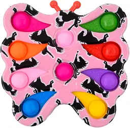 Антистрес Pop It Simple Dimple, 17 см, 10 пухирців, 45642