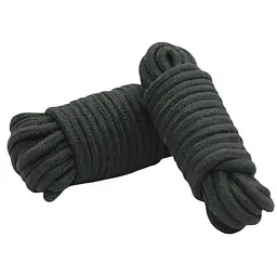 Мотузка для бондажу Latetobed Line Rope Black, 5 м (чорна) - мініатюра 2