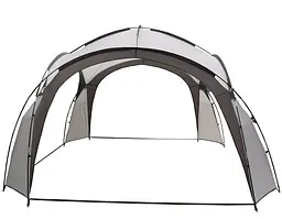 Садовий павільйон-намет (шатер) MultiGarden Oskar Grey 3,5х3,5 м + сумка