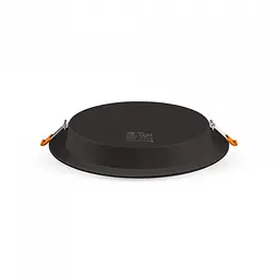 LED світильник Back вбудований круглий VIDEX 20W 5000K Black - мініатюра 2