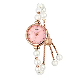 Жіночий наручний годинник 1983PKWT Pink-White Skmei acs0030435