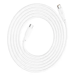 Кабель HOCO X93 Force fast charging data cable Type-C to Type-C 100W 2 метри білий - мініатюра 6