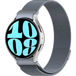 Ремінець ArmorStandart Milanese Magnetic для Samsung Galaxy Watch 7/FE/6/6 Classic/5/5 Pro/4/4 Classic Grey (ARM86843) [151812]