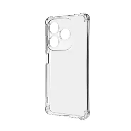 Прозрачный чехол для Infinix Smart 8 (X6525)/8 Plus TECNO Spark 20 (KJ5n) с защитой камеры и усиленными бортами, тонкий, силиконовый, бесцветный, ударопрочный, противоударный бампер с закрытой камерой, ArmorStandart (ARM77679)