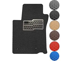 Килимок водія EVA для Toyota Prado 150 2010-2021 (Металевий підп'ятник) 1 шт