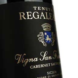 Вино Tasca d'Almerita Vigna San Francesco Cabernet Sauvignon Sicilia DOC, червоне, сухе, 0,75 л - мініатюра 5