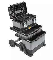 Ящик інструментальний Stanley Rolling Workshop багатосекційний з колесами 89х57х39 cм (FMST1-75506) - мініатюра 3