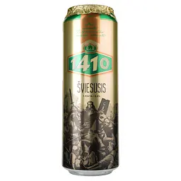 Уцінка.  Пиво Volfas Engelman 1410 світле 5.3% 0.568 л з/б