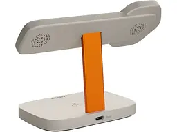 Бездротовий зарядний пристрій Canyon Hexagon WCS-310 Wireless Charging Station Light Gray/Orange (CNS-WCS310LGOR) - мініатюра 4