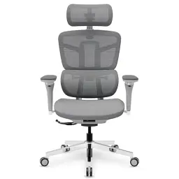 Офісне крісло Mealux S4 Air Fabric Grey (HF-S4 F/G) - миниатюра 8