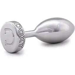 Металева анальна пробка Doxy Butt Plug Smooth гладкий діаметр 3.3 см - мініатюра 2