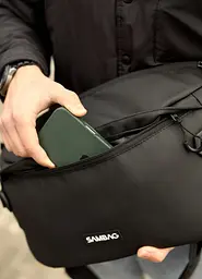 Чоловіча cумка-бананка під ноутбук Sambag Urban Laptop 46 × 26 см (51411064m) - мініатюра 7
